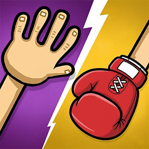 Two Player Red Hands Game