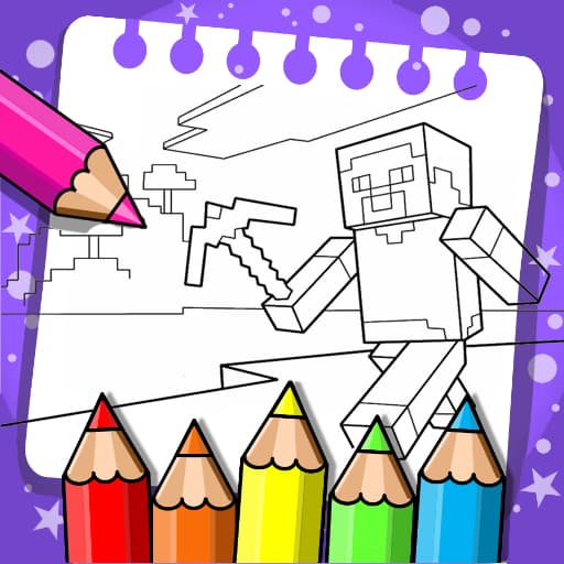 Minecraft Coloring Book