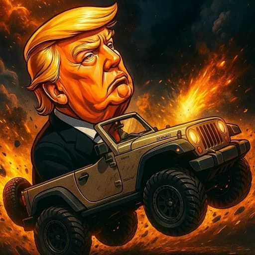 Trump Wheelie Challenge