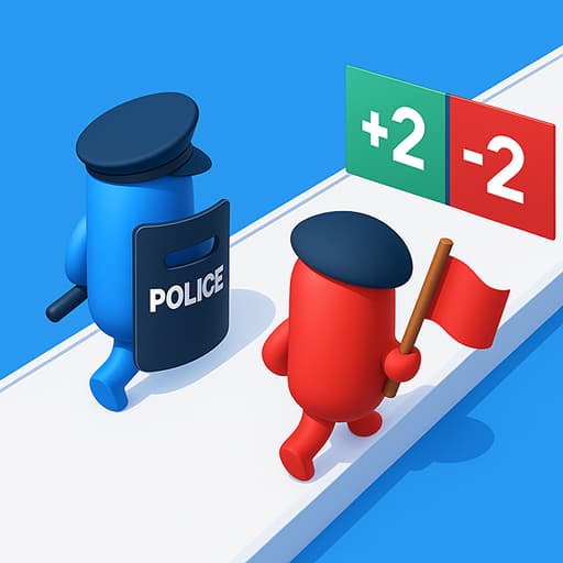 Crazy Revolution   Police Runner : Hyper Casual