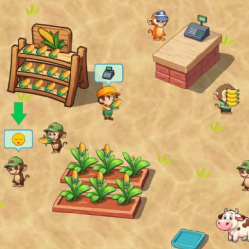 Jungle Mart idle game