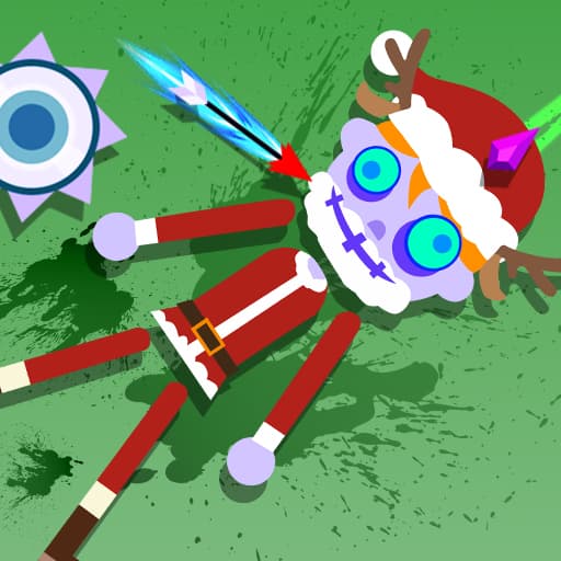 Kick The Santa Christmas Buddy