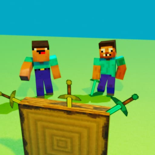 Noob vs Pro But Knife Hit Minecraft