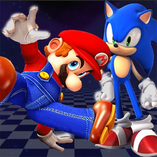 Super Mario &amp;amp; Sonic FNF Dance