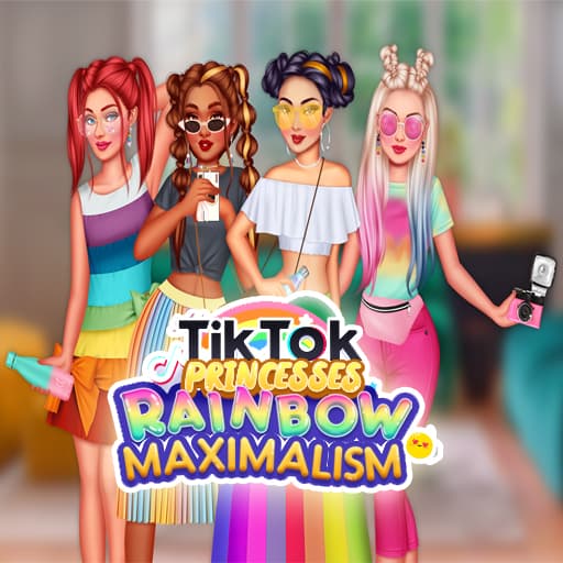 TikTok Princesses Rainbow