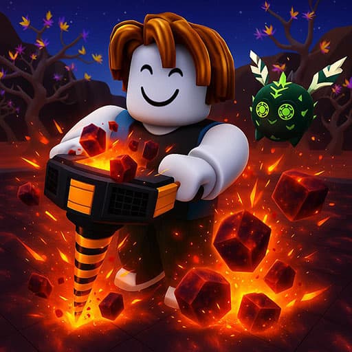 Obby: Dig to the center of the Earth