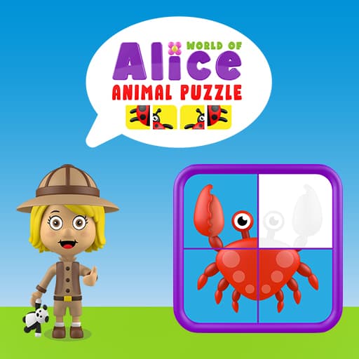 World of Alice   Animals Puzzle
