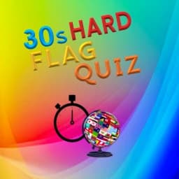 30s Hard Flag Quiz