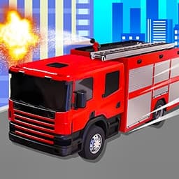 Fire Truck Rescue Driving