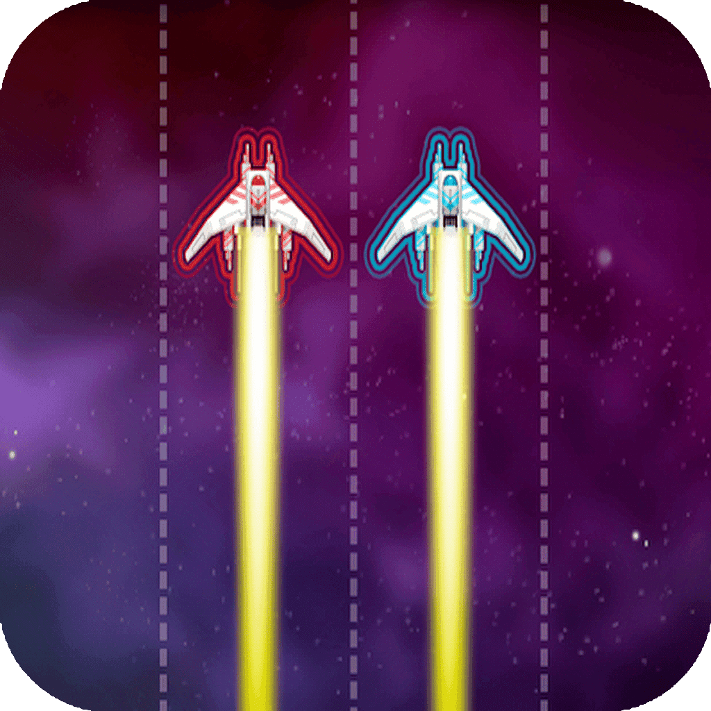 Twin Space Ships